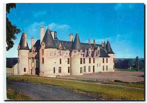 Moderne Karte Environs de Thenezay Lhoumois Deux Sevres Le Chateau de la Rochetaton