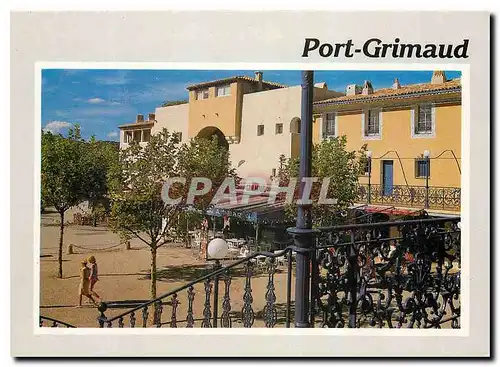 Cartes postales moderne Port Grimaud Var Cite lacustre realisee par Etige et Manera