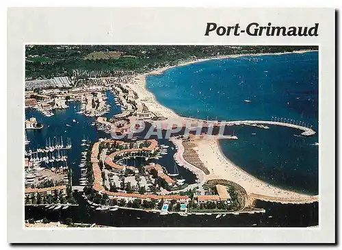 Cartes postales moderne Port Grimaud Var Cite lacustre realisee Etige et Manera S A