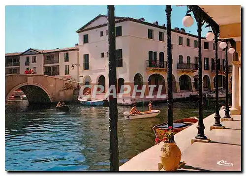 Cartes postales moderne Port Grimaud Var Cite lacustre realisee Etige