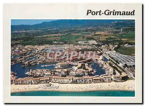 Cartes postales moderne Port Grimaud Var Cite lacustre realisee Etige et Manera S A