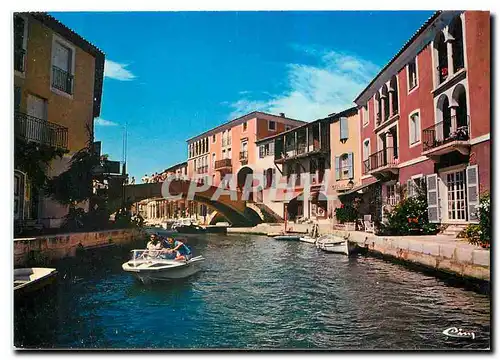 Cartes postales moderne Port Grimaud Var Cite lacustre realisee Etige