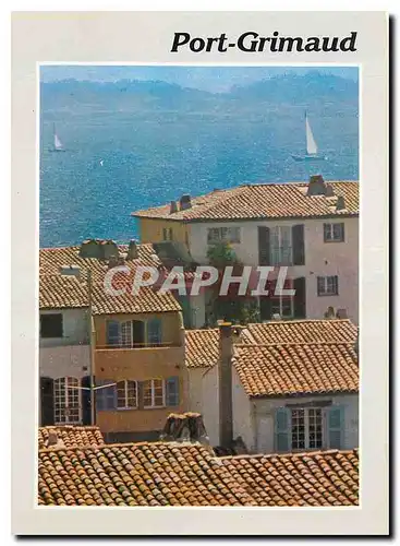 Cartes postales moderne Port Grimaud Var Cite lacustre realisee Etige et Manera S A