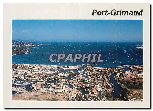Cartes postales moderne Port Grimaud Var Cite lacustre realisee Etige et Manera S A