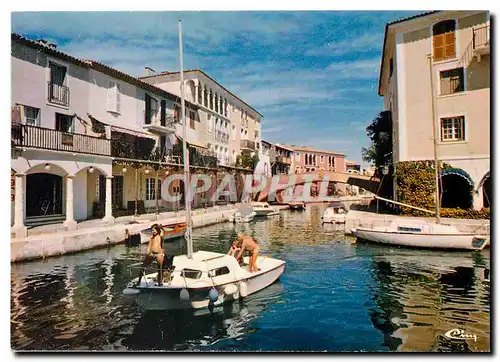 Cartes postales moderne Port Grimaud Var Cite lacustre realisee Etige et Manera S A