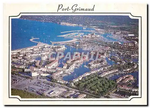 Cartes postales moderne Port Grimaud Var Cite lacustre realisee Etige et Manera S A