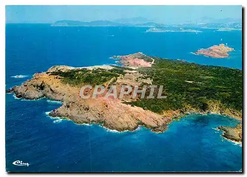 Cartes postales moderne Ile de Porquerolles La Perle des Iles d'Or Vue aerienne La pointe du Langoustier