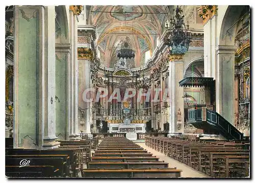 Cartes postales moderne Sospel A M interieur de la Cathedrale