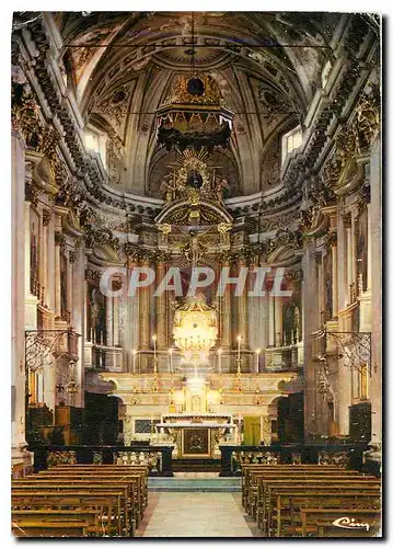 Cartes postales moderne Sospel Alp Mar Interieur de l'eglise St Michel