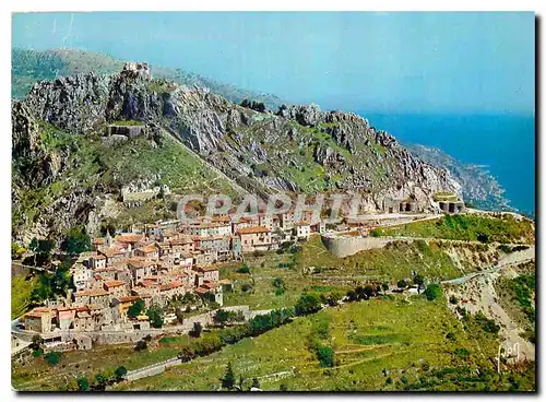 Moderne Karte Couleurs et Lumiere de France La Cote d'Azur miracle de la nature Sainte Agnes Alpes Maritimes E