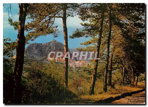 Cartes postales moderne La Cote d'Azur Saint Agnes Le Village du Littoral le plus de haut d'Europe