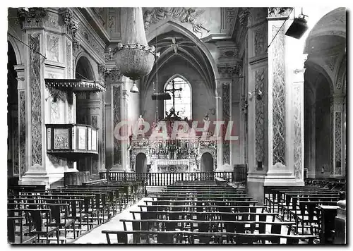 Moderne Karte St Etienne de Tinee Alp Mar A M Interieur de l'Eglise Paroissiale