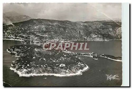 Cartes postales moderne En Cote d'Azur Vue aerienne Saint Jean Cap Ferrat A M La rade le Grand Hotel du Cap au lion Beau