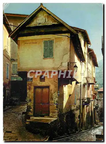 Cartes postales moderne Couleurs et Lumiere de France Saint Martin Vesubie Alpes Maritimes Une Maison ancienne