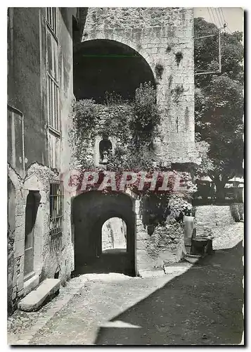 Moderne Karte Saint Paul Alpes Maritimes Sortie du Village