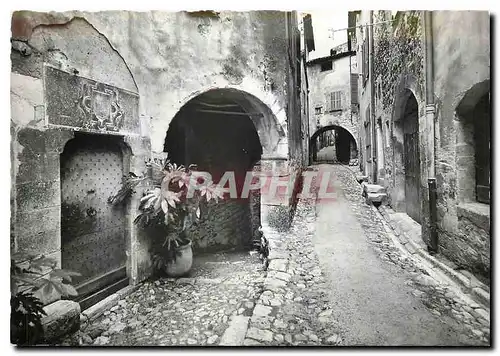 Moderne Karte Saint Paul Alpes Maritimes Vieille Rue