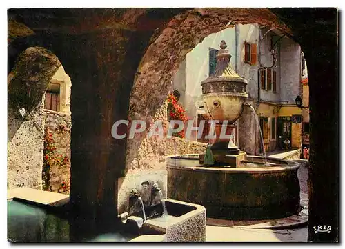 Cartes postales moderne La Cote d'Azur Saint Paul de Vence La Fontaine