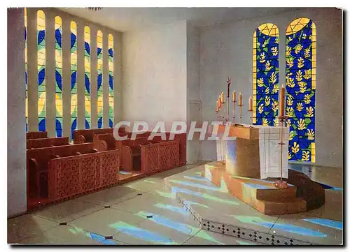 Cartes postales moderne Chapelle du Rosaire a Vence A M Realisee par Henri Matisse Jeux de lumiere