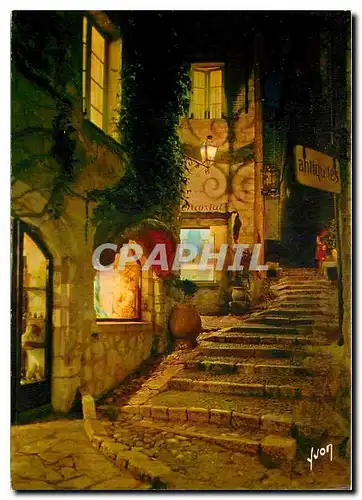 Cartes postales moderne Couleurs et Lumiere de France La Cote d'Azur miracle de la nature Saint Paul de Vence Alpes Mari