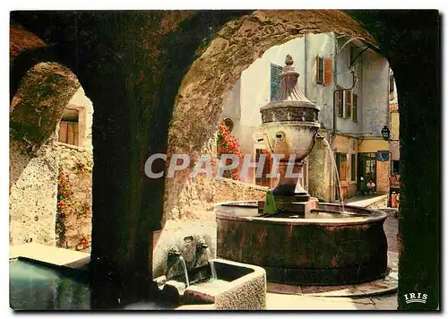 Cartes postales moderne La Cote d'Azur Saint Paul de Vence La Fontaine