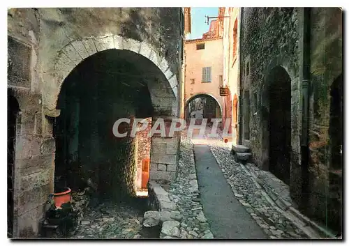 Cartes postales moderne La Cote d'Azur St Paul de Vence Rue pittoresque