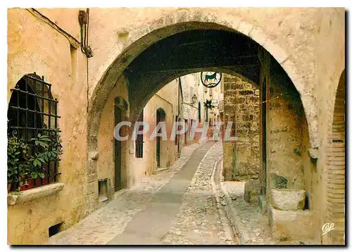 Cartes postales moderne Cote d'Azur Carrefour Mondiel du Tourisme Saint Paul Une ville Royale de l'ancienne France La Ru