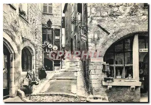 Cartes postales moderne Saint Paul Alpes Mariimes Un coin pittoresque Montee de l'Eglise