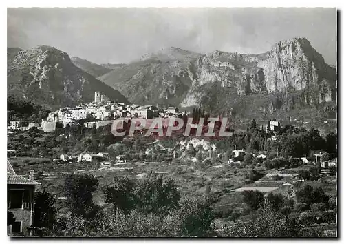 Cartes postales moderne Saint Paul de Vence Vue generale au fond le Baou