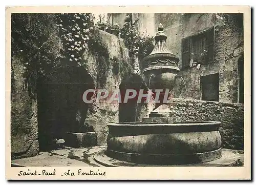 Cartes postales Saint Paul la Fontaine La Cote d'Azur