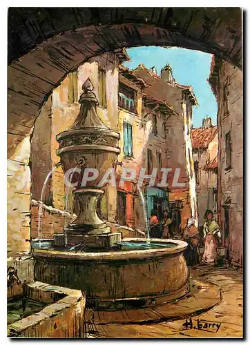 Cartes postales Cote d'Azur Saint Paul de Vence La Fontaine