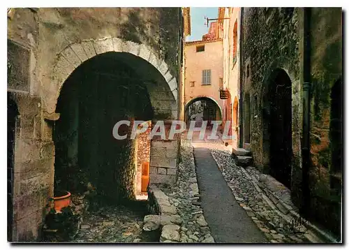 Ansichtskarte AK La Cote d'Azur St Paul de Vence Rue pittoresque