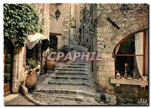 Ansichtskarte AK Reflets de la Cote d'Azur Saint Paul de Vence A M Une vieille rue