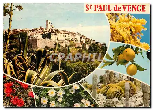 Ansichtskarte AK St Paul de Vence La Cote d'Azur inoubliable