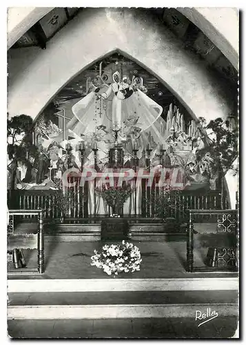 Cartes postales moderne Les Alpes Maritimes Valberg Sanctuaire de Notre Dame des Neiges Le Choeur