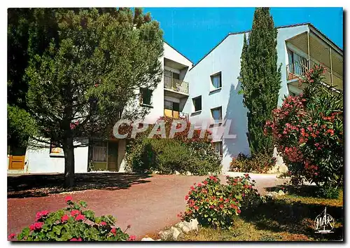 Cartes postales moderne Vacances Cote d'Azur Roquebrune cap Martin Un coin fleuri