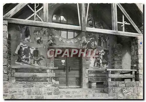 Cartes postales moderne Les Alpes Maritimes Valberg Sanctuaire de Notre Dame des Neiges La Porche