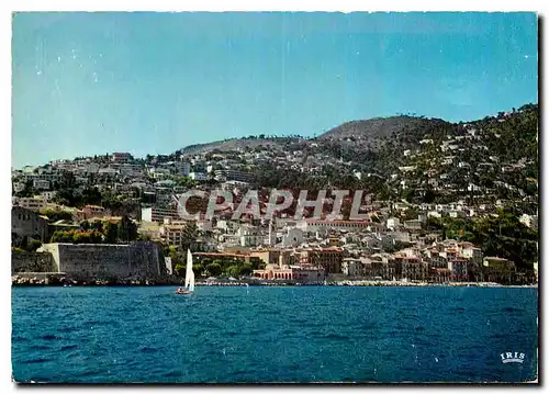 Cartes postales moderne Reflets de la Cote d'Azur Villefranche sur Mer A Mmes Vue panoramique prise de la mer