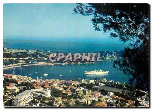 Cartes postales moderne Reflets de la Cote d'Azur Villafranche sur Mer A Mmes Breve escale dans la Rade