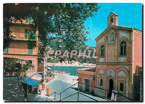 Moderne Karte Villefranche sur Mer La Chapelle des Pecheurs