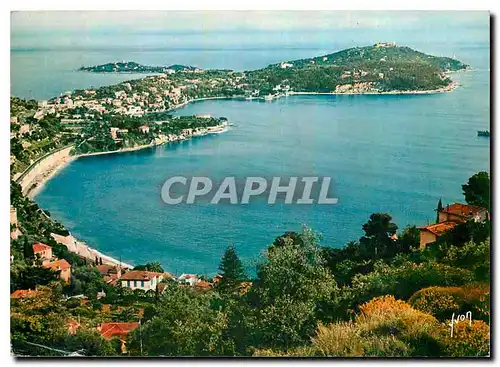 Cartes postales moderne Couleurs et Lumiere de France La Cote d'Azur miracle de la nature Villefranche sur Mer A M Rade