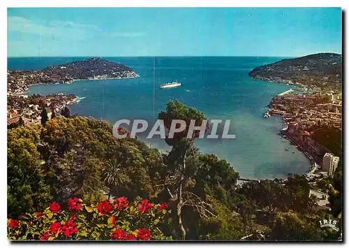 Cartes postales moderne La Cote d'Azur French Riviera La Rade de Villefranche sur Mer le Cap de Nice et le Cap Ferrat