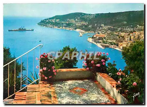 Cartes postales moderne Couleurs et Lumiere de France La Cote d'Azur miracle de la nature Villefranche sur Mer A M La ra