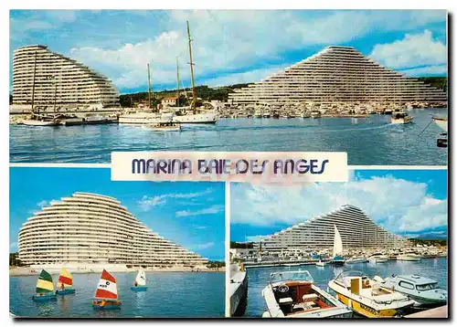 Cartes postales moderne Marina baie des Anges Villeneuve Loubet Plage cote d'Azur French Riviera Les Immeubles Amiral et