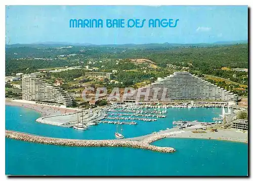 Cartes postales moderne Marina baie des Anges Villeneuve Loubet Plage Cote d'Azur French Riviera Vue generale aerienne