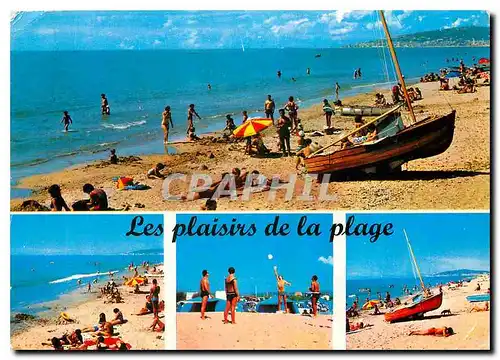 Cartes postales moderne Frontignan Plage et la colline du Mont Saint Clair a Sete Herault