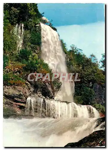 Cartes postales moderne La Franche Comte Pittoresque Environs de Champagnole Jura Cascade a la Perte de l'Ain
