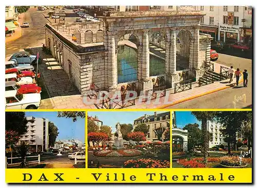 Moderne Karte Couleurs et Lumiere de France Dax Landes Ville Thermale Boulevard Thermal et Hotel Miradour Plac