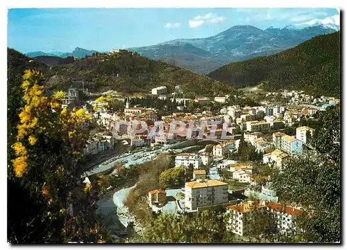 Moderne Karte Amelie les Bains Perle des Pyrenees Vue generale