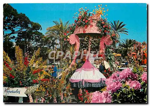 Cartes postales moderne La Cote d'Azur en Fete Nice Bataille de Fleurs