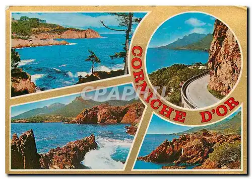 Cartes postales moderne Cote d'Azur L'Esterel et ses Roches Rouges